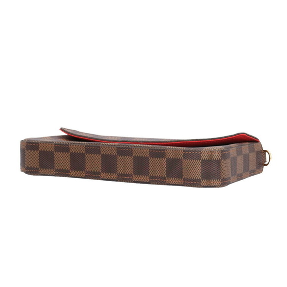 LOUIS VUITTON Brown Damier Canvas Pochette Shoulder Bag - Picture 5 of 7